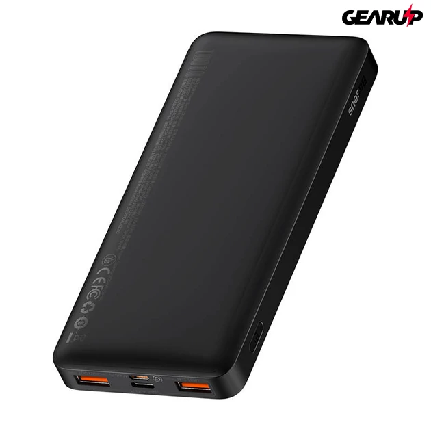 Kép 1/6 - Baseus Bipow powerbank 10000mAh, 2xUSB, USB-C, 20W (fekete)
