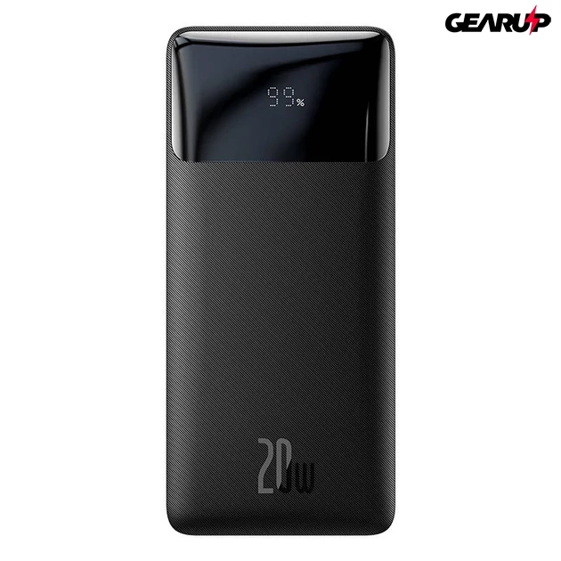 Kép 4/6 - Baseus Bipow powerbank 10000mAh 2xUSB USB-C 20W (fekete)