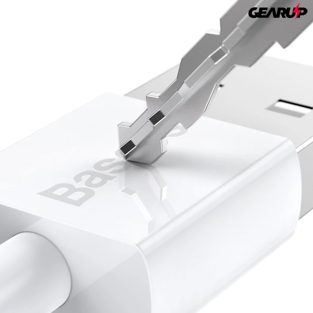 Kép 3/10 - Baseus Superior Series USB-micro USB kábel, 2A, 2m (fehér)