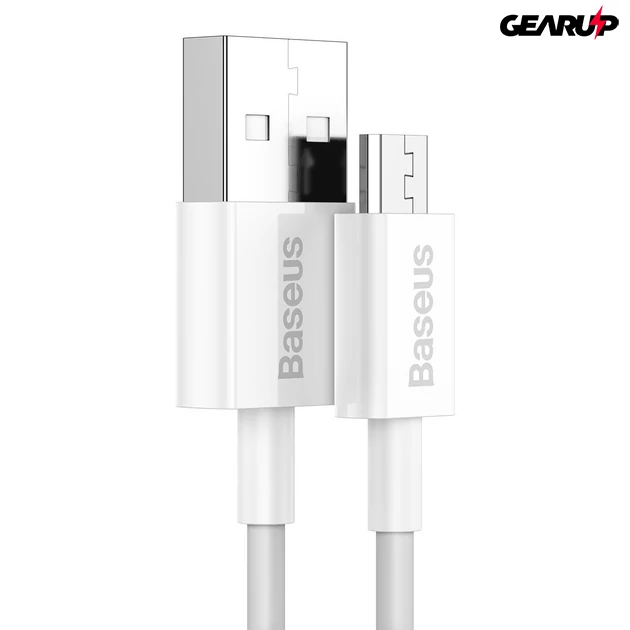 Kép 4/10 - Baseus Superior Series USB-micro USB kábel, 2A, 2m (fehér)