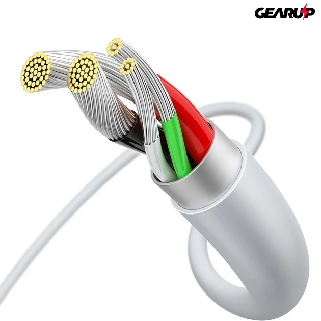 Kép 5/10 - Baseus Superior Series USB-micro USB kábel, 2A, 2m (fehér)