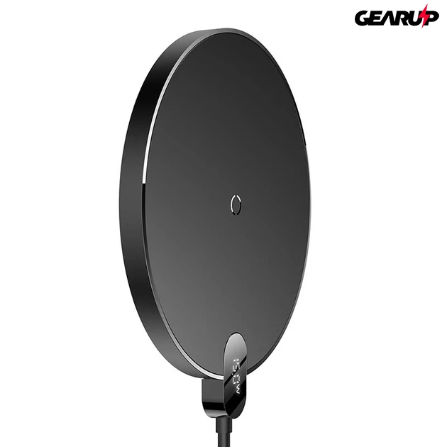 Kép 4/7 - Baseus Digital LED 15W vezeték nélküli töltő, LED kijelzővel