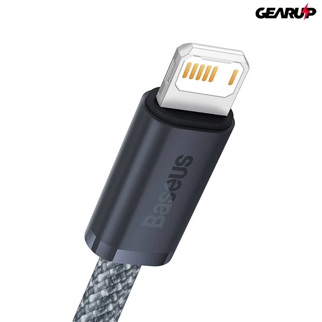 Kép 2/6 - Baseus Dynamic USB Lightning kábel, 2m (szürke)
