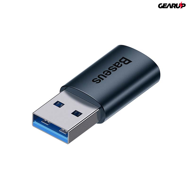 Baseus Ingenuity USB-A – USB-C OTG adapter (kék)