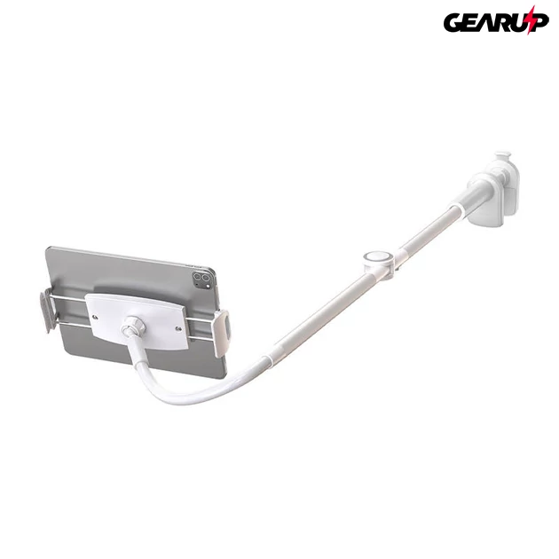 Kép 4/6 - Baseus Otaku Life Rotary Pro telefontartó és táblagép állvány, (ezüst)