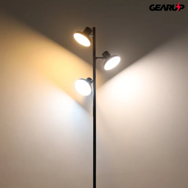 Kép 4/8 - BlitzWill 3 fejes, energiatakarékos LED állólámpa mágneses távirányítóval, memória funkcióval, állítható fényerő és színhőmérséklettel Kép 4/8 - BlitzWill 3 fejes, energiatakarékos LED állólámpa mágneses távirányítóval, memória funkcióval, állítható fényerő és színhőmérséklettel