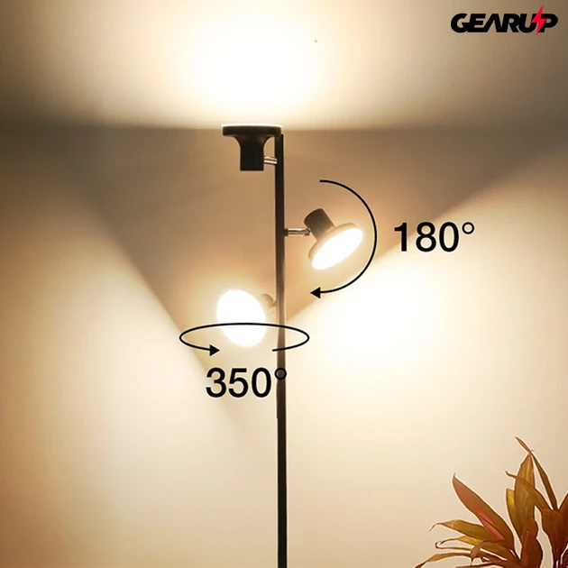 Kép 8/8 - BlitzWill 3 fejes, energiatakarékos LED állólámpa mágneses távirányítóval, memória funkcióval, állítható fényerő és színhőmérséklettel Kép 8/8 - BlitzWill 3 fejes, energiatakarékos LED állólámpa mágneses távirányítóval, memória funkcióval, állítható fényerő és színhőmérséklettel