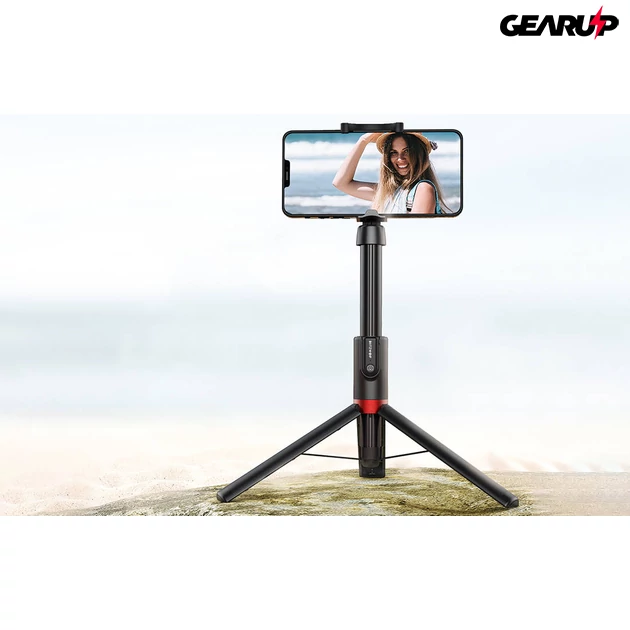 Kép 3/12 - BlitzWolf BW-BS10 Plus multifunkcionális selfie bot (fekete)