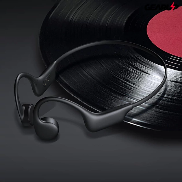 Kép 3/6 - BlitzWolf BW-BTS8 csontrezgéses, kényelmes fülhallgató beépített 32GB memóriával, IPX8 vízállóság