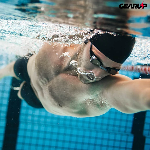 Kép 5/6 - BlitzWolf BW-BTS8 csontrezgéses, kényelmes fülhallgató beépített 32GB memóriával, IPX8 vízállóság