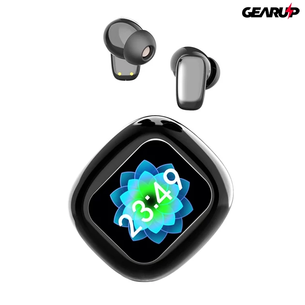 Kép 1/2 - BlitzWolf BW-FYE16Plus vezeték nélküli fülhallgató LED kijelzős és hangszórós tokkal