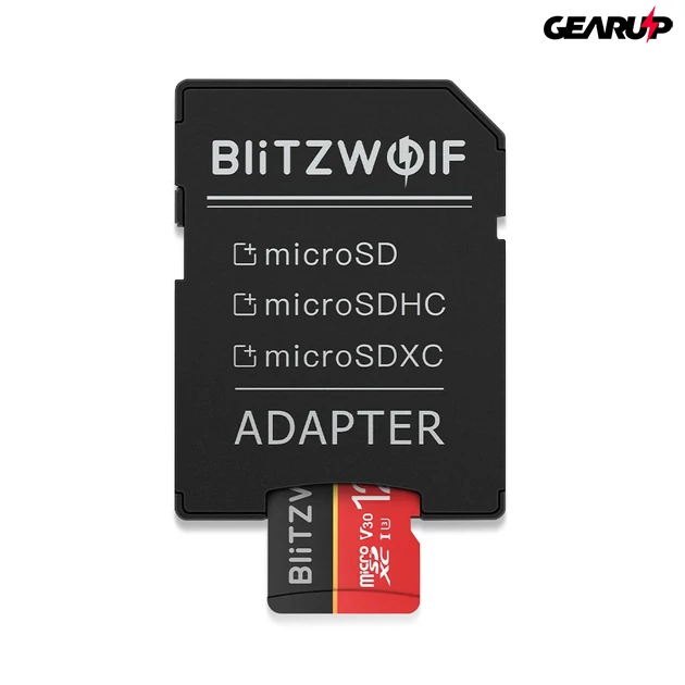 Kép 5/5 - BlitzWolf BW-TF1 micro SD kártya adapterrel - 128GB