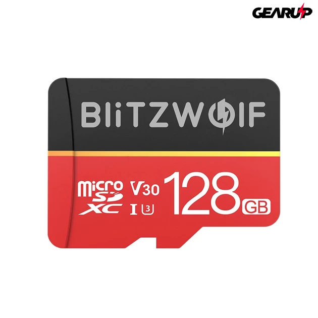 Kép 1/5 - BlitzWolf BW-TF1 micro SD kártya adapterrel - 128GB