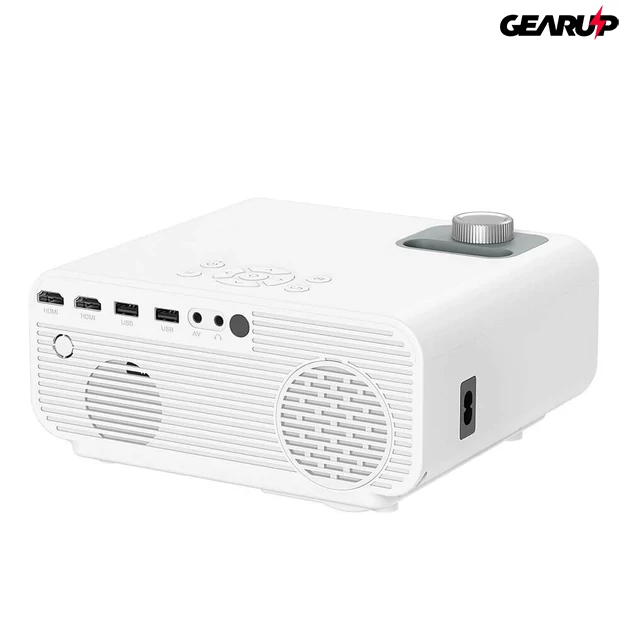 Kép 4/6 - BlitzWolf BW-V5 1080p házimozi LED projektor, 9000 lumen, beépített hangszóróval