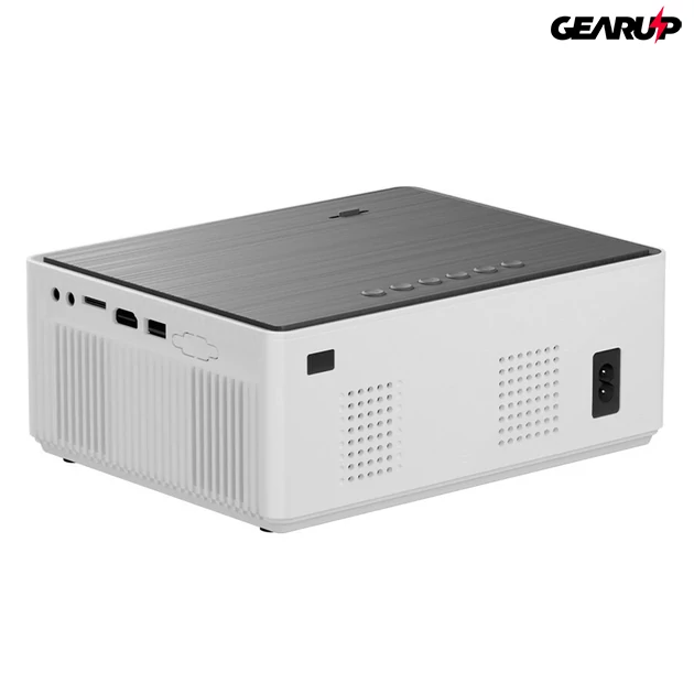 Kép 3/3 - BlitzWolf BW-V8 1080p Androidos házimozi projektor telefonos kijelző tükrözéssel, távirányítóval és beépített hangszóróval