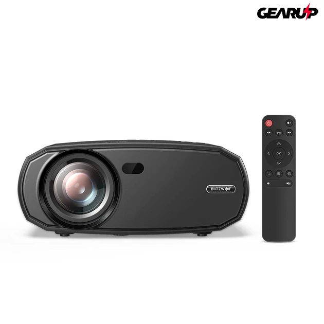 Kép 1/6 - BlitzWolf BW-VP13 1080P projektor Dual wifivel, Bluetooth kapcsolattal és telefonos kijelző tükrözéssel