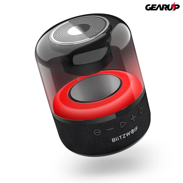 Kép 1/5 - BlitzWolf® BW-AS4: 2000mAh vezeték nélküli Bluetooth hangszóró beépített világítással (20W) 1