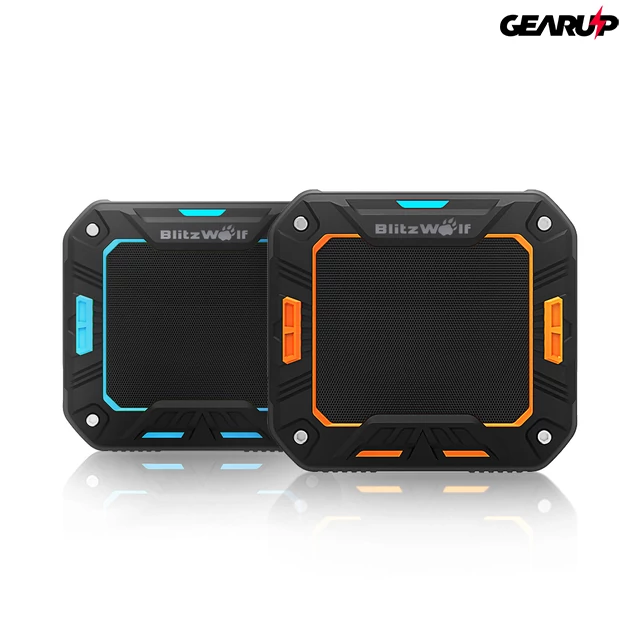 Kép 3/5 - BlitzWolf® BW-F2: 5W 2000mAh vízálló kültéri bluetooth hangszóró