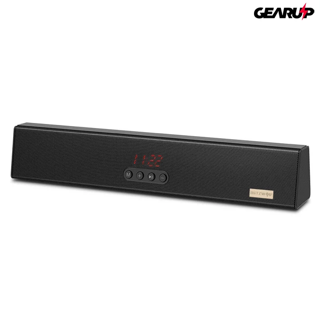 Kép 1/6 - BlitzWolf® BW-SDB0: 1200mAh vezeték nélküli mini Bluetooth hangszóró (10W) 1