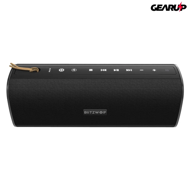 Kép 2/11 - BlitzWolf® BW-WA2: vezeték nélküli vízálló Bluetooth hangszóró (20W)