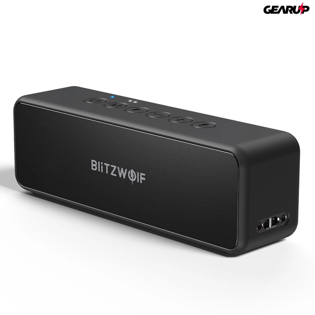 BlitzWolf® BW-WA4: vezeték nélküli TWS Bluetooth sztereó hangszóró oldalnézet