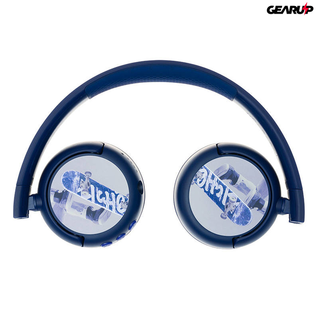 Buddyphones POPFun vezeték nélküli fejhallgató gyerekeknek (kék)