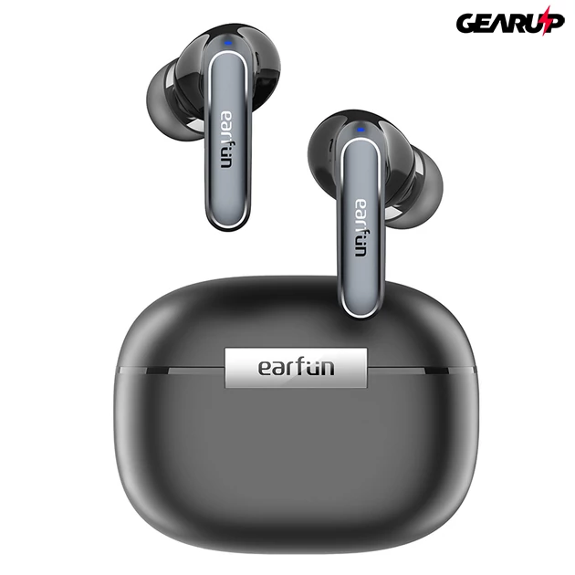 Kép 1/8 - EarFun Air 2 teljesen vezeték nélküli Hi-Res fülhallgató, 4 mikrofonnal, IPX7