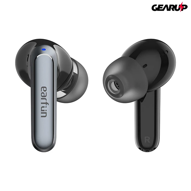 Kép 8/8 - EarFun Air 2 teljesen vezeték nélküli Hi-Res fülhallgató, 4 mikrofonnal, IPX7 - Fekete