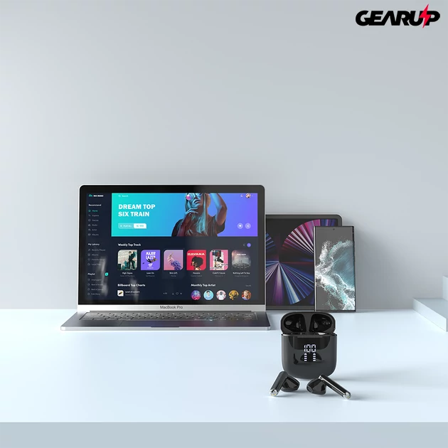 Kép 6/7 - EarFun Air Lite vezeték nélküli fülhallgató, akkumulátor kijelzővel, IPX7 vízállósággal, fekete (TW204) Kép 6/7 - EarFun Air Lite vezeték nélküli fülhallgató, akkumulátor kijelzővel, IPX7 vízállósággal, fekete (TW204)