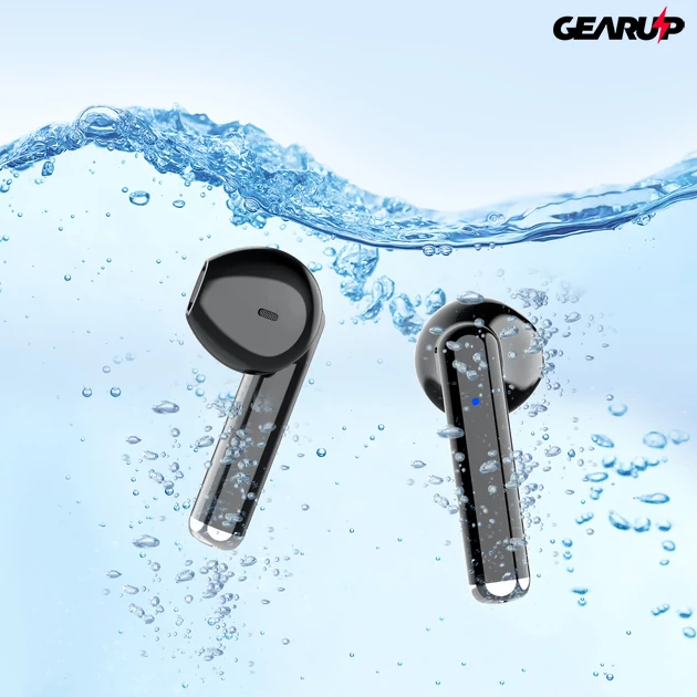 Kép 4/7 - EarFun Air Lite vezeték nélküli fülhallgató, akkumulátor kijelzővel, IPX7 vízállósággal, fekete (TW204) Kép 4/7 - EarFun Air Lite vezeték nélküli fülhallgató, akkumulátor kijelzővel, IPX7 vízállósággal, fekete (TW204)