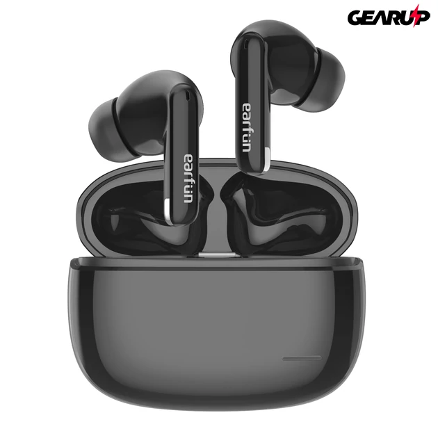 Kép 2/7 - EarFun Air Mini 2 vezeték nélküli könnyű és mini fülhallgató, fekete (TW203)EarFun Air Mini 2 vezeték nélküli könnyű és mini fülhallgató, fekete (TW203)