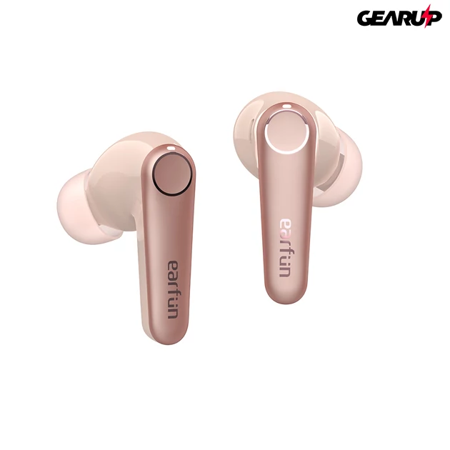 Kép 5/8 - EarFun Air Pro 3 teljesen vezeték nélküli fülhallgató zajszűréssel, 6 beépített mikrofonnal - Pink
