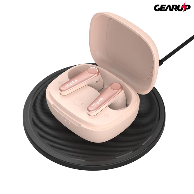 Kép 8/8 - EarFun Air Pro 3 teljesen vezeték nélküli fülhallgató zajszűréssel, 6 beépített mikrofonnal - Pink