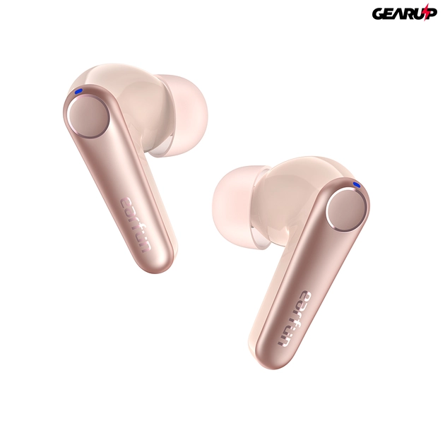 EarFun Air Pro 3 teljesen vezeték nélküli fülhallgató zajszűréssel, 6 beépített mikrofonnal - Pink
