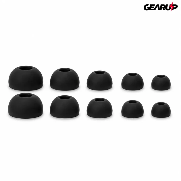 Kép 2/3 - EarFun Air Pro 4i gumiharang szett - Fekete