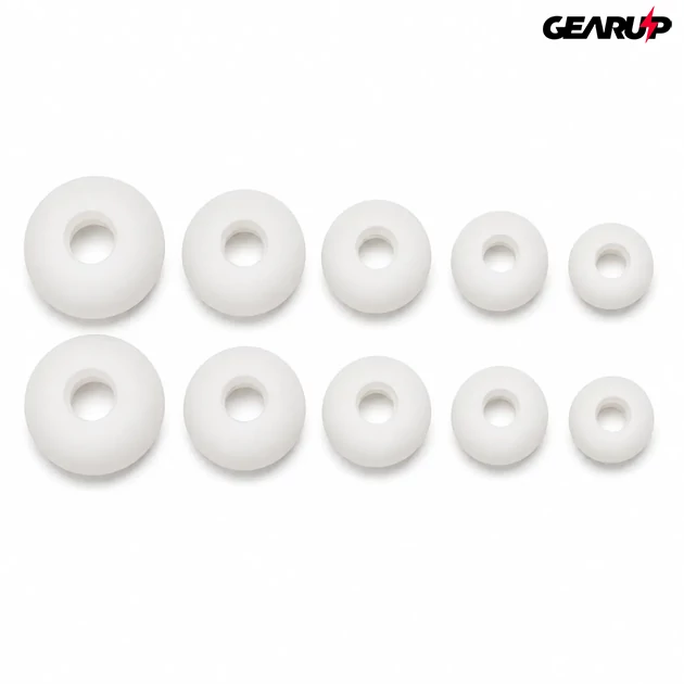 Kép 1/3 - EarFun Air Pro 4i gumiharang szett - Fehér
