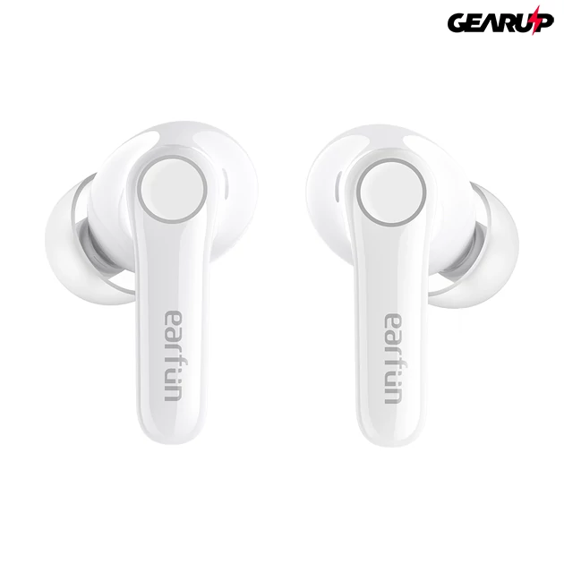 Kép 2/3 - EarFun Air Pro 4 teljesen vezeték nélküli fülhallgató zajszűréssel, 6 beépített mikrofonnal, 52 órás lejátszási idővel - Fehér