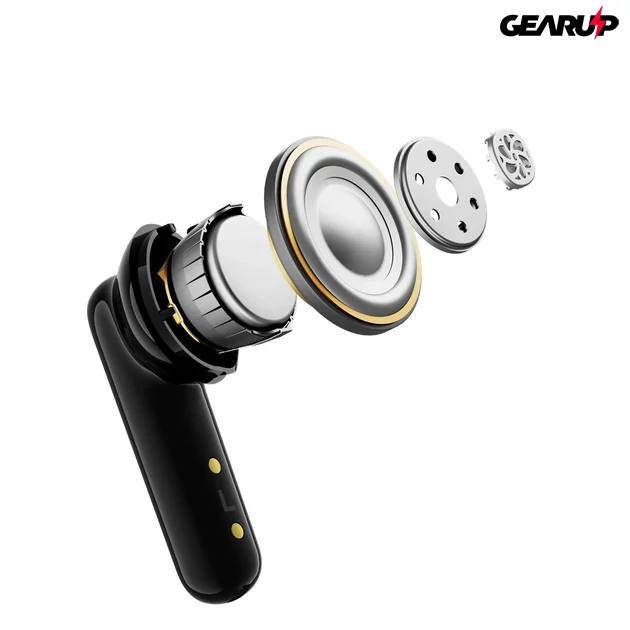 Kép 10/12 - EarFun Air Pro 4i vezeték nélküli zajszűrős fülhallgató 40 óra üzemidővel és IP55 védelemmel - LDAC, ANC