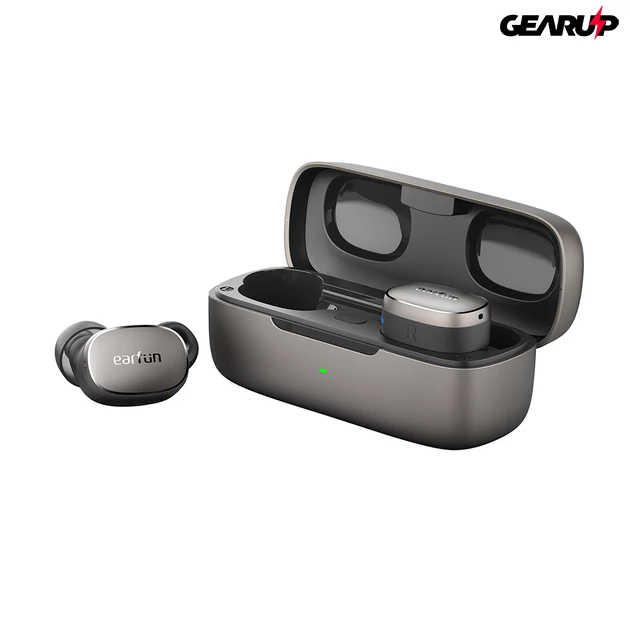 Kép 3/6 - EarFun Free Pro 3 extra könnyű Snapdragon Sound fülhallgató zajszűréssel, 6 beépített mikrofonnal (fekete)