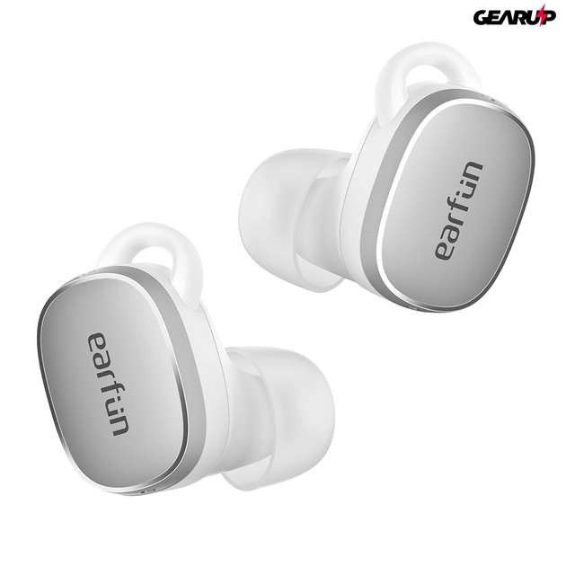 EarFun Free Pro 3 extra könnyű Snapdragon Sound fülhallgató, zajszűrés, 6 mikrofon - Fehér