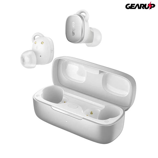 Kép 1/6 - EarFun Free Pro 3 extra könnyű Snapdragon Sound fülhallgató, zajszűrés, 6 mikrofon - Fehér