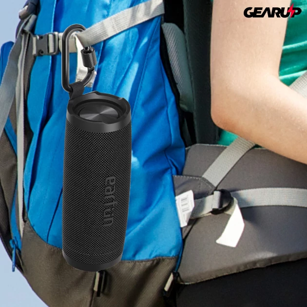 Kép 18/19 - EarFun UBOOM Slim IPX7 vízálló vezeték nélküli hordozható hangszóró, 20W (SP100)