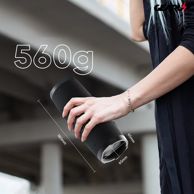 Kép 12/19 - EarFun UBOOM Slim IPX7 vízálló vezeték nélküli hordozható hangszóró, 20W (SP100)