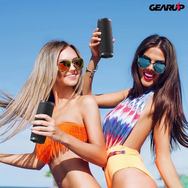 Kép 6/19 - EarFun UBOOM Slim IPX7 vízálló vezeték nélküli hordozható hangszóró, 20W (SP100)