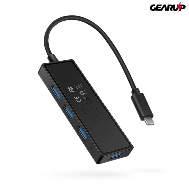 Kép 5/6 - BlitzWolf® BW-TH3: 4 az 1-ben USB 3.0 Type-C elosztó HUB OTG funkcióval 6