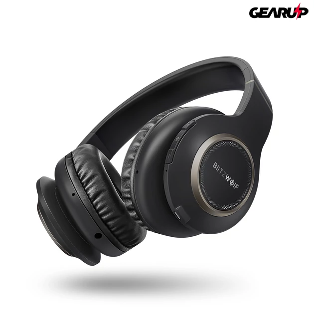 Kép 7/10 - BlitzWolf® BW-HP0: vezeték nélküli Bluetooth sport fejhallgató beépített mikrofonnal