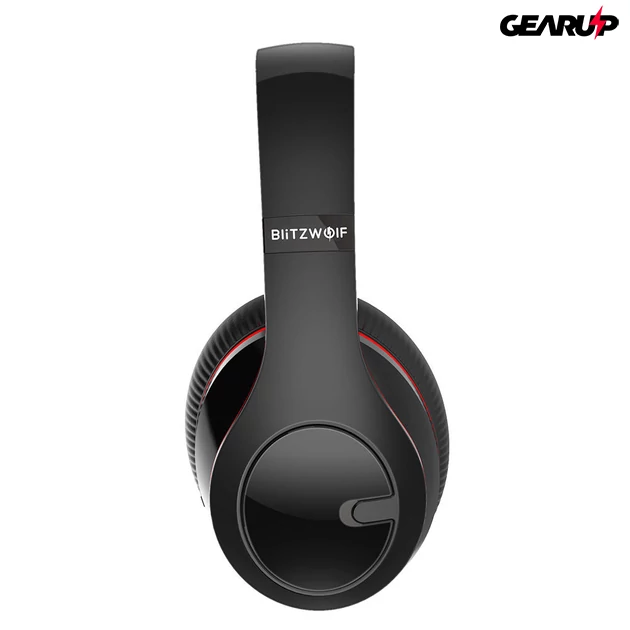 Kép 7/8 - BlitzWolf® BW-HP1: vezeték nélküli Bluetooth fejhallgató beépített mikrofonnal