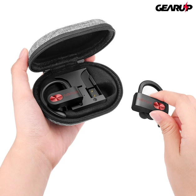 Kép 7/7 - BlitzWolf® AIRAUX AA-UM2: vezeték nélküli fülhallgató töltődobozzal (TWS / IPX5)