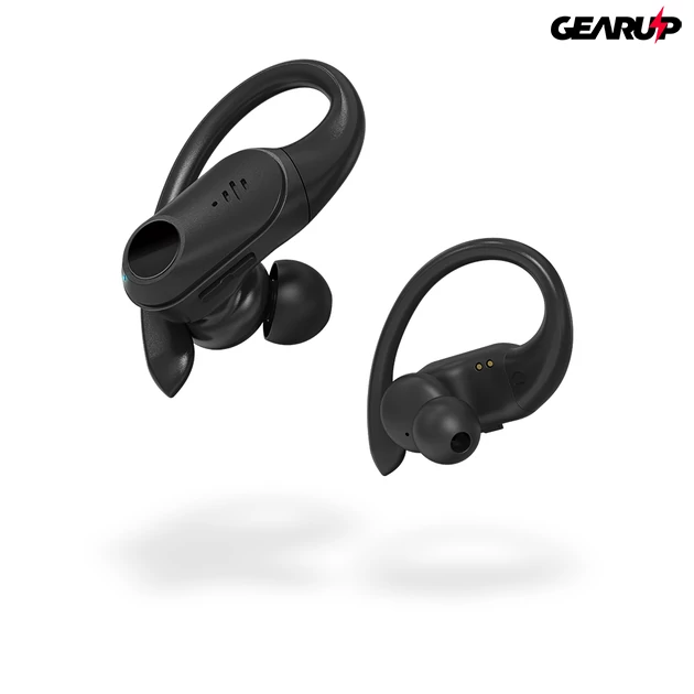 Kép 2/5 - BlitzWolf® BW-FYE10: teljesen vezeték nélküli Dynamic Driver fülhallgató bőr töltődobozzal