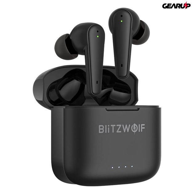 BlitzWolf® BW-FYE11: teljesen vezeték nélküli fülhallgató aktív zajszűréssel